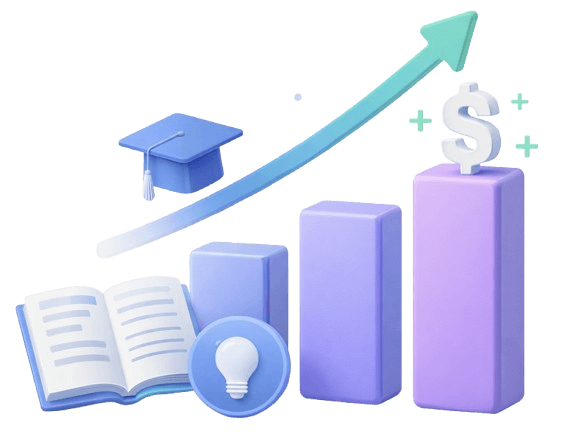 Ilustracja wiedzy i kursu online